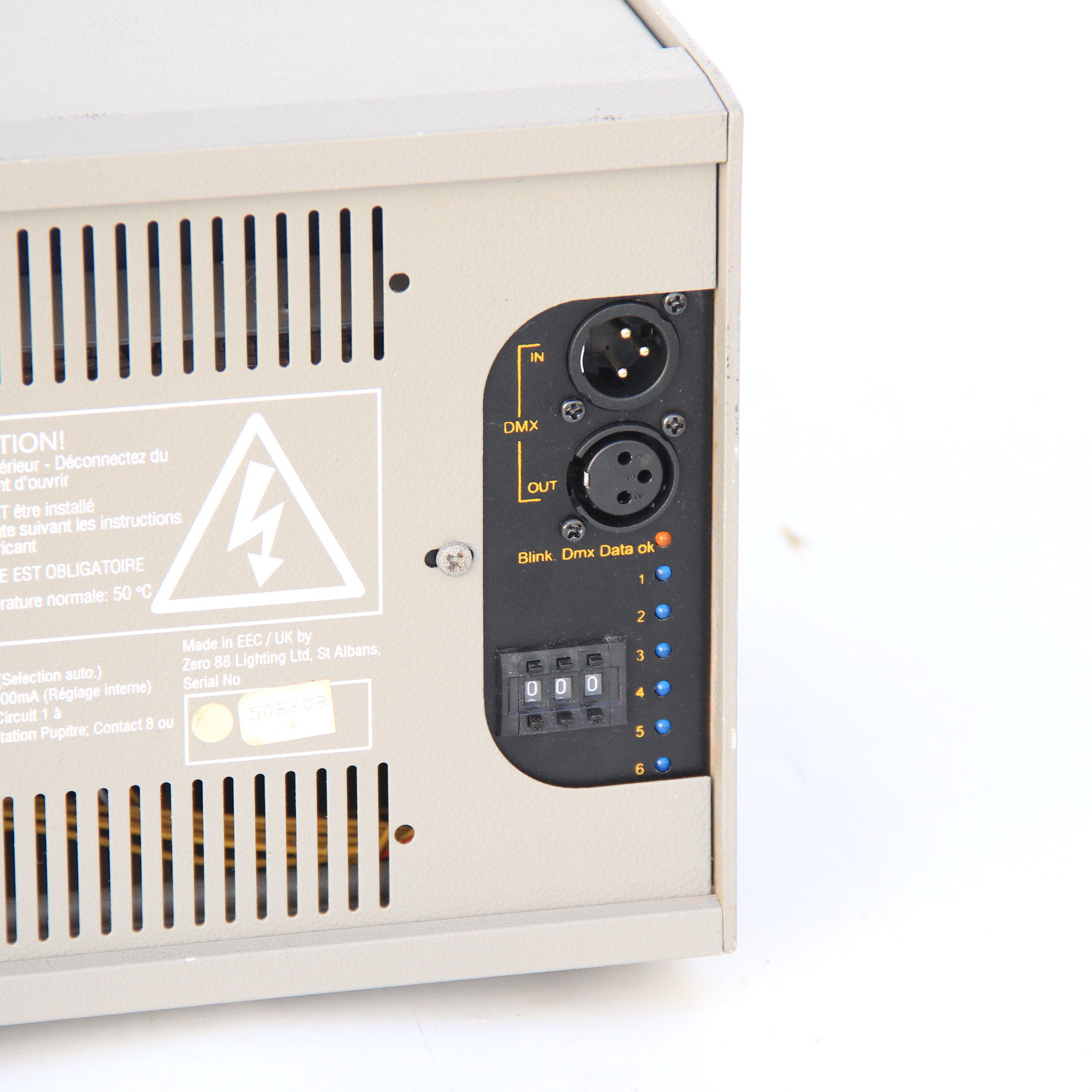 Used Zero 88 Betapack 1 DMX Dimmer Pack - Image 3