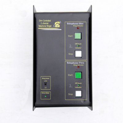 Dmx controlled 2 channel Telephone Ringer