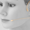ULS Micro Flesh headset microphones for radio mic transmitters