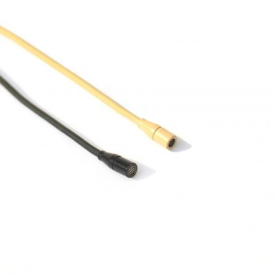 ULS Micro Flesh and Black Hairline Lavaliere Microphones