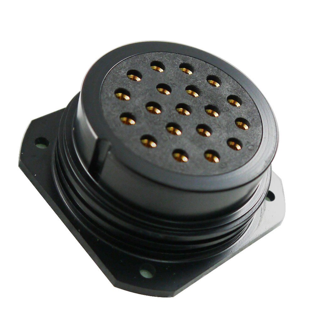 Socapex female panel mount